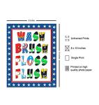 Superhero Bathroom Wall Art Print - Unique Decor