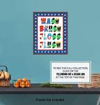 Superhero Bathroom Wall Art Print - Unique Decor