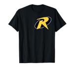 DC Robin Logo Graphic Tee for Superhero Fans
