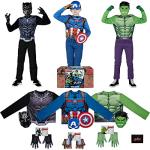 Marvel Avengers Kids Halloween Costume Dress-Up Set
