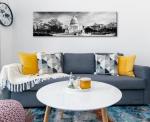 Washington DC Skyline Framed Wall Art Canvas