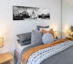 Washington DC Skyline Framed Wall Art Canvas