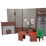 DC Retro Batman 66' Wayne Manor Library Playset