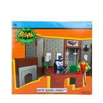 DC Retro Batman 66' Wayne Manor Library Playset