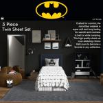 Batman Microfiber Twin Sheet Set for Kids