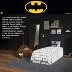 Batman Microfiber Twin Sheet Set for Kids