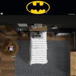 Batman Microfiber Twin Sheet Set for Kids