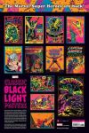 Marvel Classic Black Light Collectible Poster Set 2