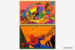 Marvel Classic Black Light Collectible Poster Set 2