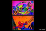 Marvel Classic Black Light Collectible Poster Set 2