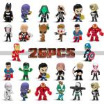 26PCS Mini Superhero Action Figures Set