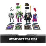 DC Comics Brainiac, Lex Luthor vs Batman & Superman Set