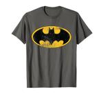 Classic Distressed Batman Logo T-Shirt