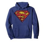 Superman Chest Logo Pullover Hoodie