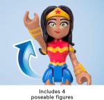 DC Super Friends Rivals Figure Set with Wonder Woman & Friends