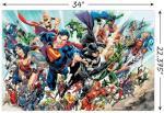 Justice League Rebirth Group Wall Poster 22" x 34