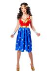 Wonder Woman Costume Dress for Women, Medium