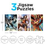 DC Comics 500-Piece Jigsaw Puzzle Set of 3