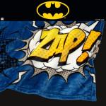 Batman Plush Throw Blanket for Kids 62"x90