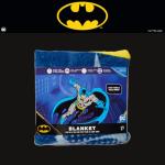Batman Plush Throw Blanket for Kids 62"x90