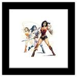 Wonder Woman Empowerment Wall Art - Black Framed
