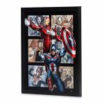 Avengers Framed Wall Art: Captain America & Iron Man