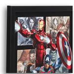 Avengers Framed Wall Art: Captain America & Iron Man