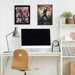 Avengers Framed Wall Art: Captain America & Iron Man