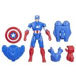 Captain America 4-Inch Action Figure - Avengers Gear