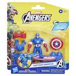 Captain America 4-Inch Action Figure - Avengers Gear