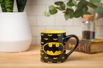 Batman Logo Ceramic Coffee Mug with Bat Pattern