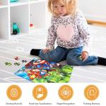 Superhero 100-Piece Kids Puzzle in Metal Box