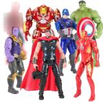 7-Piece Superhero Action Figures Set for Collectors