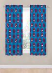 Superhero Adventures Kids Curtain Set - 4 Pieces
