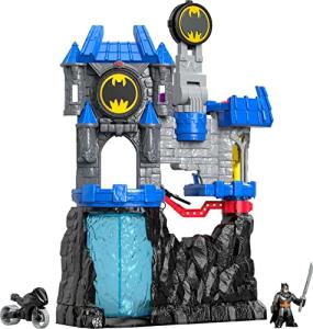 Batman Batcave Playset with Figure & Batcycle