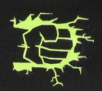 Avengers Hulk Boys Fleece Half-Zip Hoodie