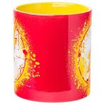 DC Comics Flash Splatter Logo Ceramic Mug, 14oz