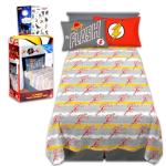 The Flash Full Size Bedding Set with Stickers