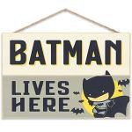 Batman Lives Here Wall Decor for Kids