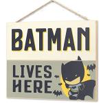 Batman Lives Here Wall Decor for Kids
