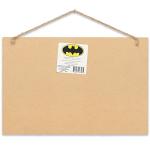 Batman Lives Here Wall Decor for Kids