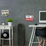 Batman Lives Here Wall Decor for Kids