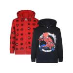 Spider-Man Boys' Red Hoodie 2-Pack