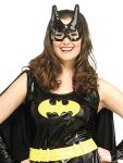 Batgirl Costume Dress with Cape for Women