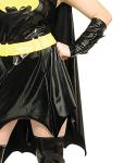Batgirl Costume Dress with Cape for Women