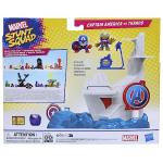 Captain America vs. Thanos Tower Smash Playset