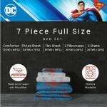 Superman Kids Reversible Bedding Set - 7 Pieces