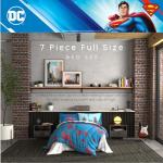 Superman Kids Reversible Bedding Set - 7 Pieces