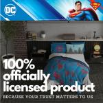 Superman Kids Reversible Bedding Set - 7 Pieces