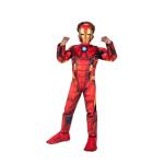 Kids Marvel Iron Man Deluxe Costume Size Small